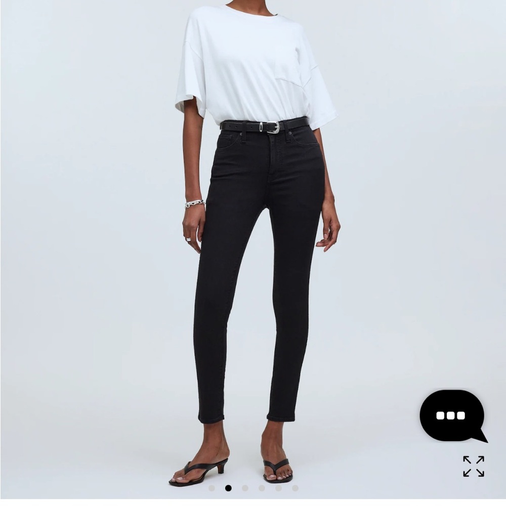 Madewell 10 inch High Rise Skinny Jeans